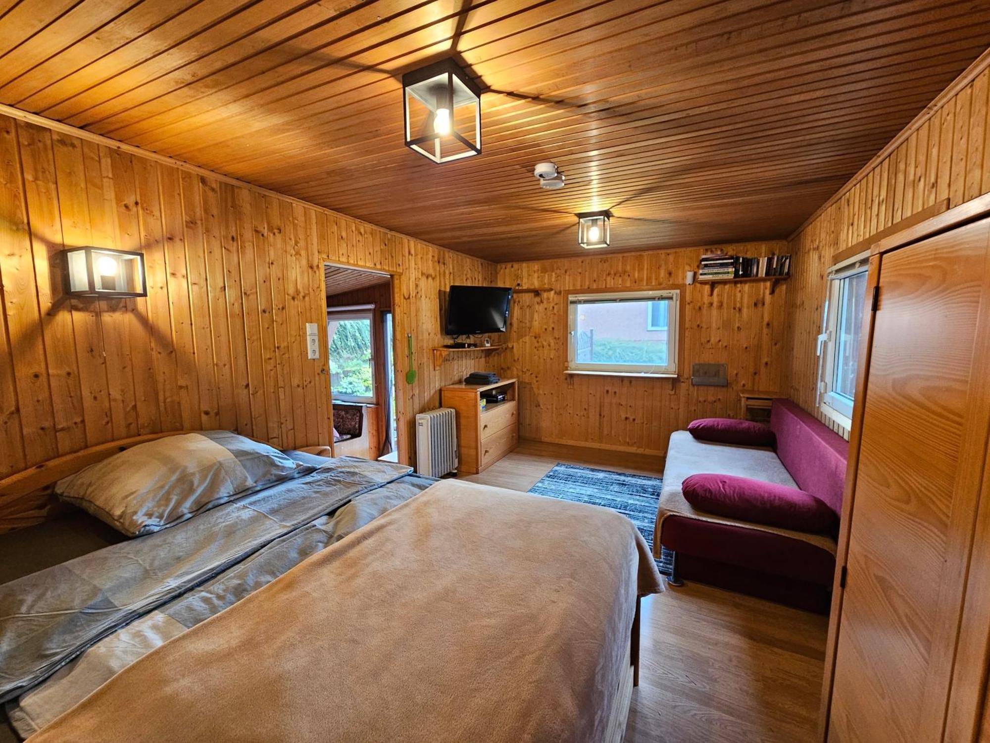 Ferienhaus In Geesthacht-Tesperhude Direkt Am Waldrand Bagian luar foto